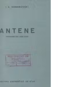 Antene (traducere din limba rusa)