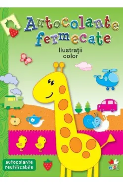 Autocolante fermecate. Ilusratii color