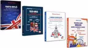 Pachet complet Limba engleza, Academia de Politie, teorie si teste-grila de limba engleza