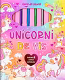 Unicorni de vis. Carte de colorat
