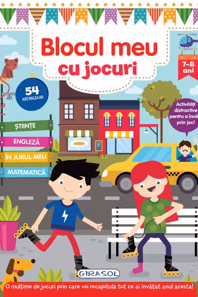 Blocul meu cu jocuri: 7-8 ani