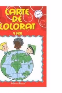 Carte de colorat 4 ani
