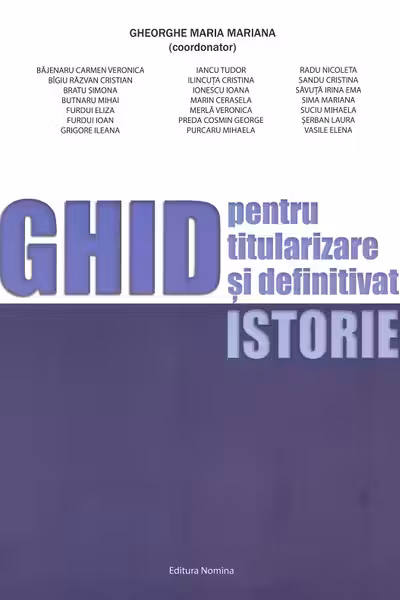 GHID pentru titularizare și definitivat. ISTORIE