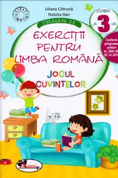 Culegere de exercitii pentru limba romana JOCUL CUVINTELOR, clasa a III-a