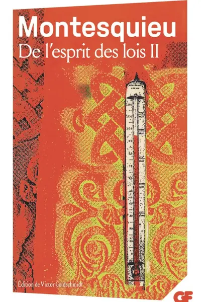 De l'esprit des lois