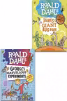 Roald Dahl Collection 2 Books Set - James Giant Bug Book and George Marvellous Experiments