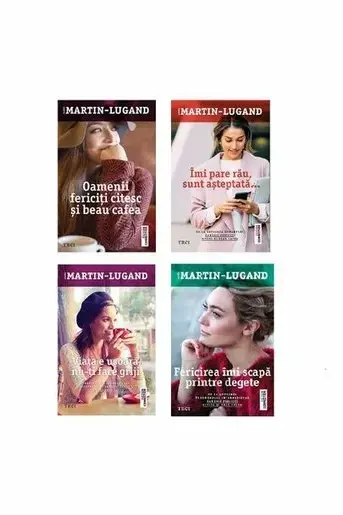 Set 4 carti AGNES MARTIN-LUGAND