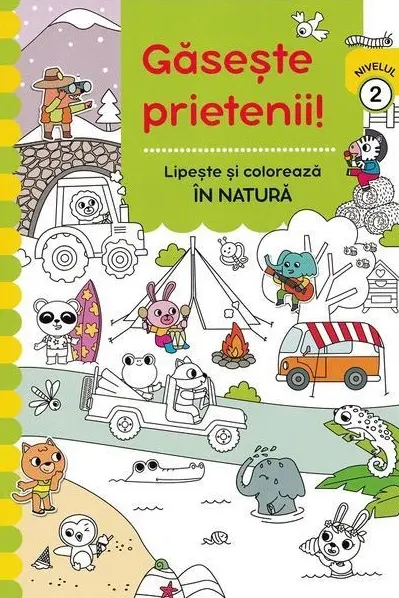 Lipeste si coloreaza in natura