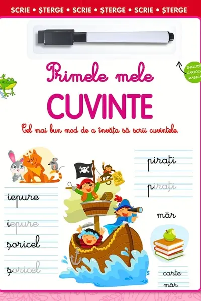 Primele cuvinte scrie si sterge