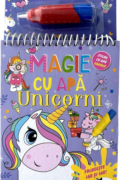 Magie cu apa. Unicorni