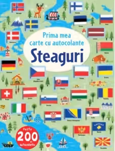 PRIMA MEA CARTE CU AUTOCOLANTE. STEAGURI
