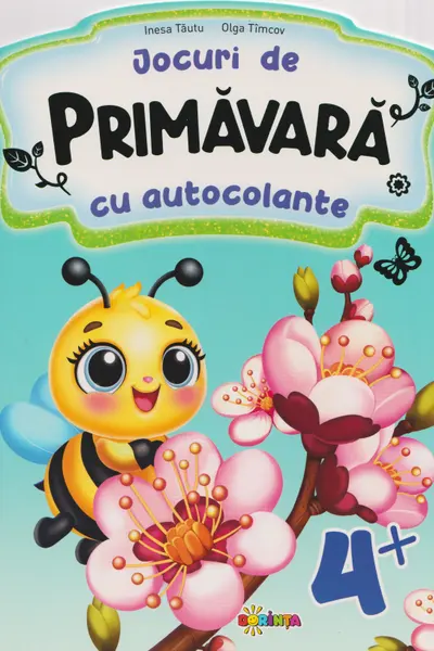 Jocuri de Primavara cu autocolante. 4+