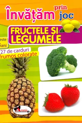 Invatam prin joc fructele si legumele +3ani