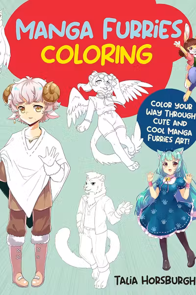 Manga Furries Coloring