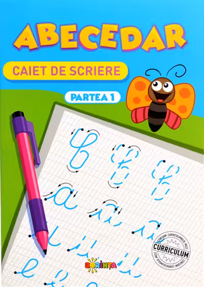 Abecedar. Caiet de scriere - partea 1