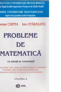 Probleme de matematica propuse la ENI (1998 - 2003)
