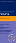 Oxford Handbook of Anaesthesia (third edition)