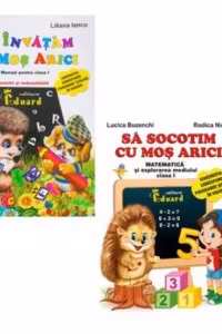 Pachet Mos Arici (2 carti): 1. Sa invatam cu Mos Arici; 2. Sa socotim cu Mos Arici