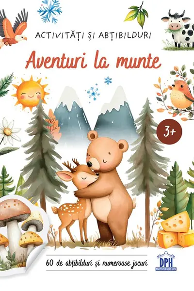 Aventuri la munte. Activități și abțibilduri