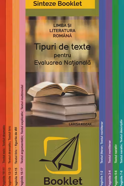 Limba și literatura română. Tipuri de texte pentru Evaluarea Națională