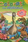 Colorati cu abtibilduri 3 - Dinozauri (48 abtibilduri)