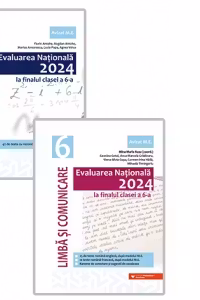 Pachet Evaluare Nationala la finalul clasei a VI-a. Matematica si Stiinte.2024 + Evaluare Nationala la finalul clasei a VI-a. Limba si Comunicare. 2024