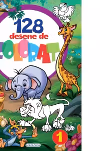 128 desene de colorat - Volumul I