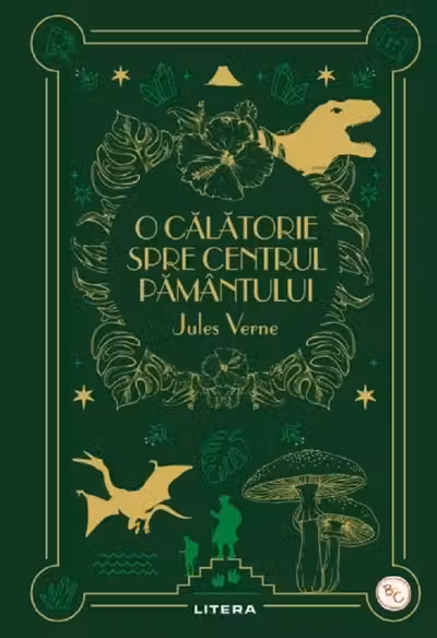 Biblioteca pentru copii. O CALATORIE SPRE CENTRUL PAMANTULUI.