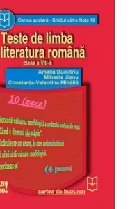 Teste de limba si literatura romana (clasa a VIII-a)