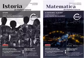 Pachet Bacalaureat 2026 (2 carti): 1. Istoria pe intelesul tuturor; 2. Matematica pe intelesul tuturor M-Mate-INFO & M-ST-NAT