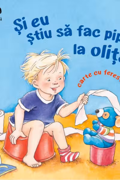 Și eu știu să fac pipi la oliță!