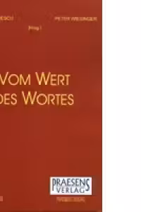 Vom Wert Des Wortes