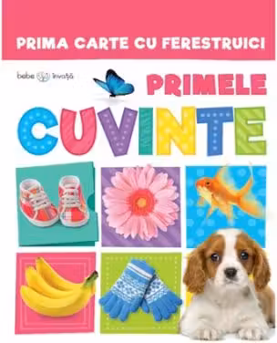PRIMA CARTE CU FERESTRUICI. PRIMELE CUVINTE. Bebe invata
