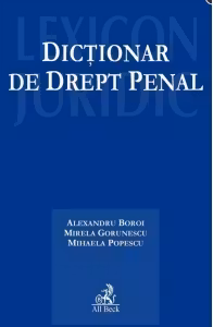 Dicționar de drept penal