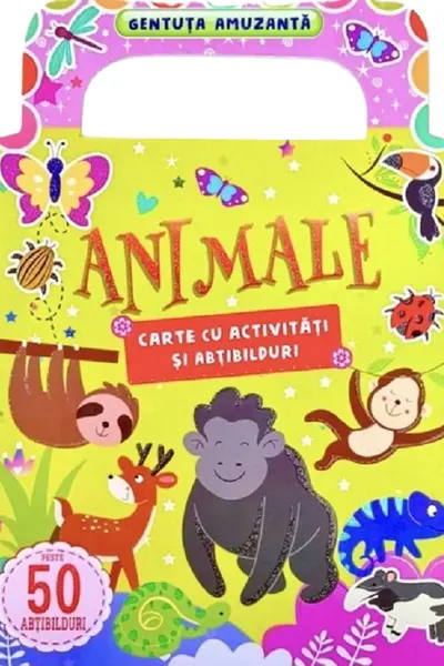 Animale - Carte cu activitati. Gentuta amuzanta