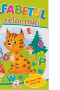 Activitati distractive Alfabetul celor mici. 62 autocolante