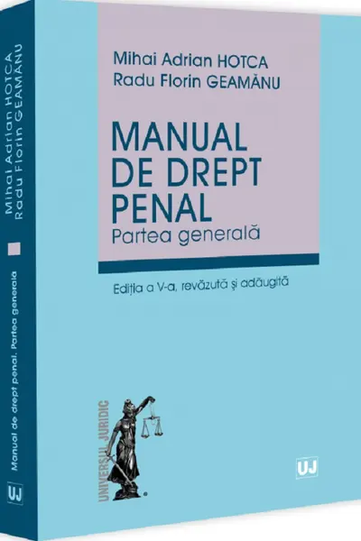 Manual de drept penal. Partea generala Ed.5