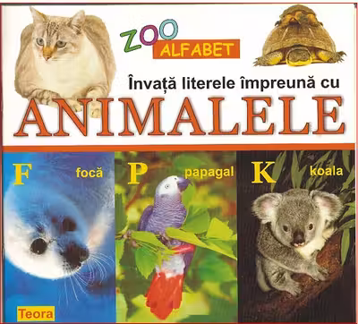 Zoo Alfabet. Invata literele impreuna cu animalele