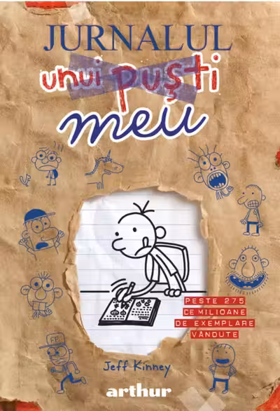 Jurnalul unui pusti. Jurnalul meu [cartonat]
