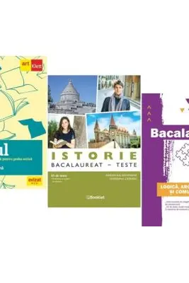 Pachet Bacalaureat Limba si literatura romana, Istorie si Logica Argumentare si comunicare - Liliana Paicu, Adrian Ilie Aichimoaie, Cecilia Ionescu