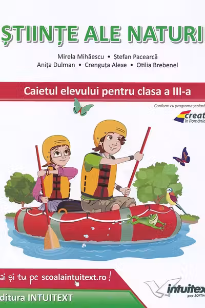 Științe ale naturii - Clasa 3 - Caietul elevului