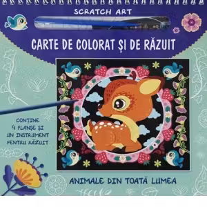 Carte de colorat si de razuit