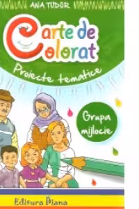 Carte de colorat - proiecte tematice - 4-5 ani