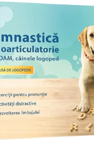 Gimnastică fonoarticulatorie cu Adam, câinele logoped