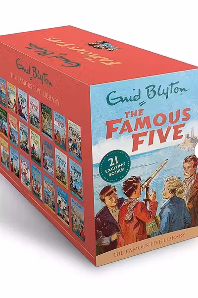 Famous Five 21 Series Books Box Set pack collection