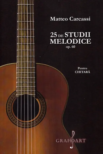 25 de studii melodice opus 60 pentru chitară