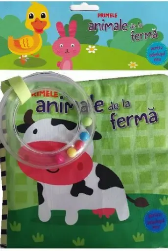 Primele animale de la ferma - material textil