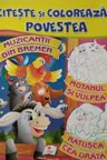 Citeste si coloreaza A4 Muzicantii din Bremen