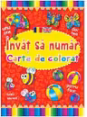 Invat sa numar - carte colorat rom-eng
