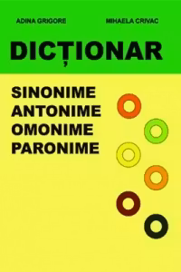Dictionar de sinonime, antonime, omonime, paronime